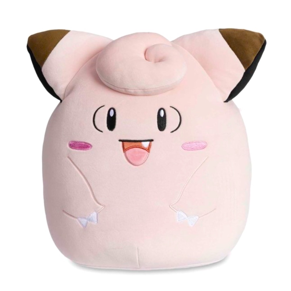 12” Clefairy squishmallow POKÉMON CENTER EXCLUSIVE plush.